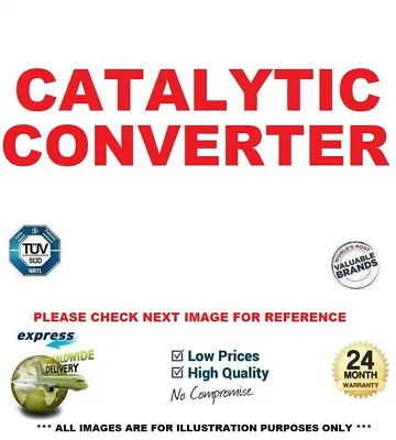 CAT Catalytic Converter For FIAT DUCATO Box 120 Multijet 2.3D 2006->on • £200.91